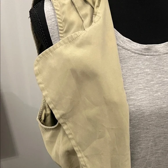 Staccato Women's olive Sleeveless Vest - Picture 3 of 6